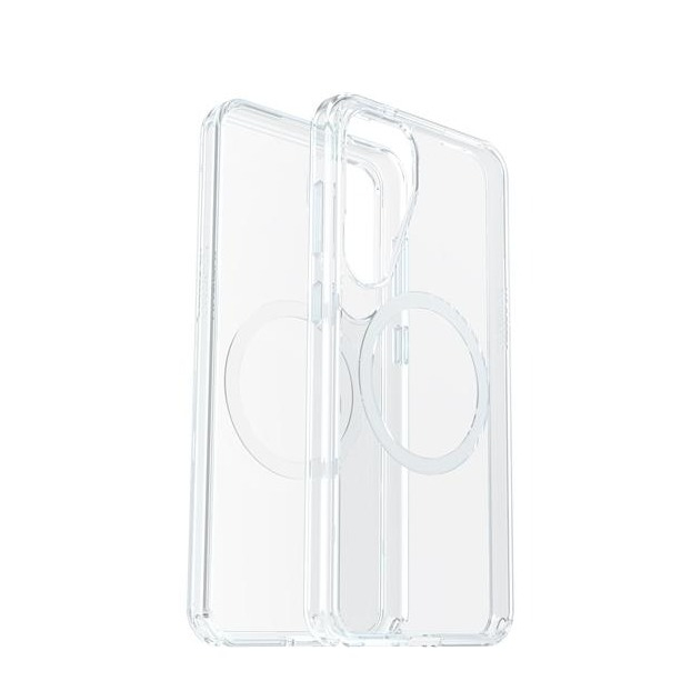 Samsung Galaxy S25  Plus Outdoor Case Hülle Symmetry Series Recycelter Kunststoff MagSafe-Modul (77-97464) - Transparent