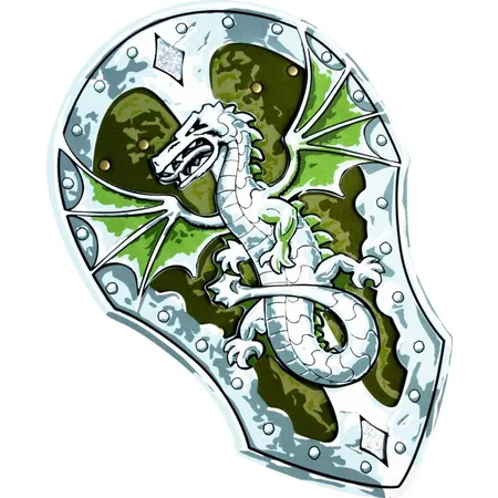 Lion Touch Schild Drache