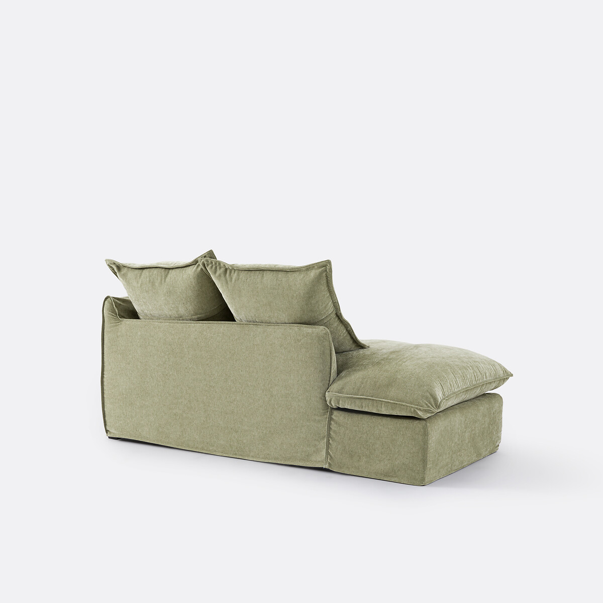 LA REDOUTE INTERIORS<br>Poltrona esquerda em poliéster mesclado, Odna