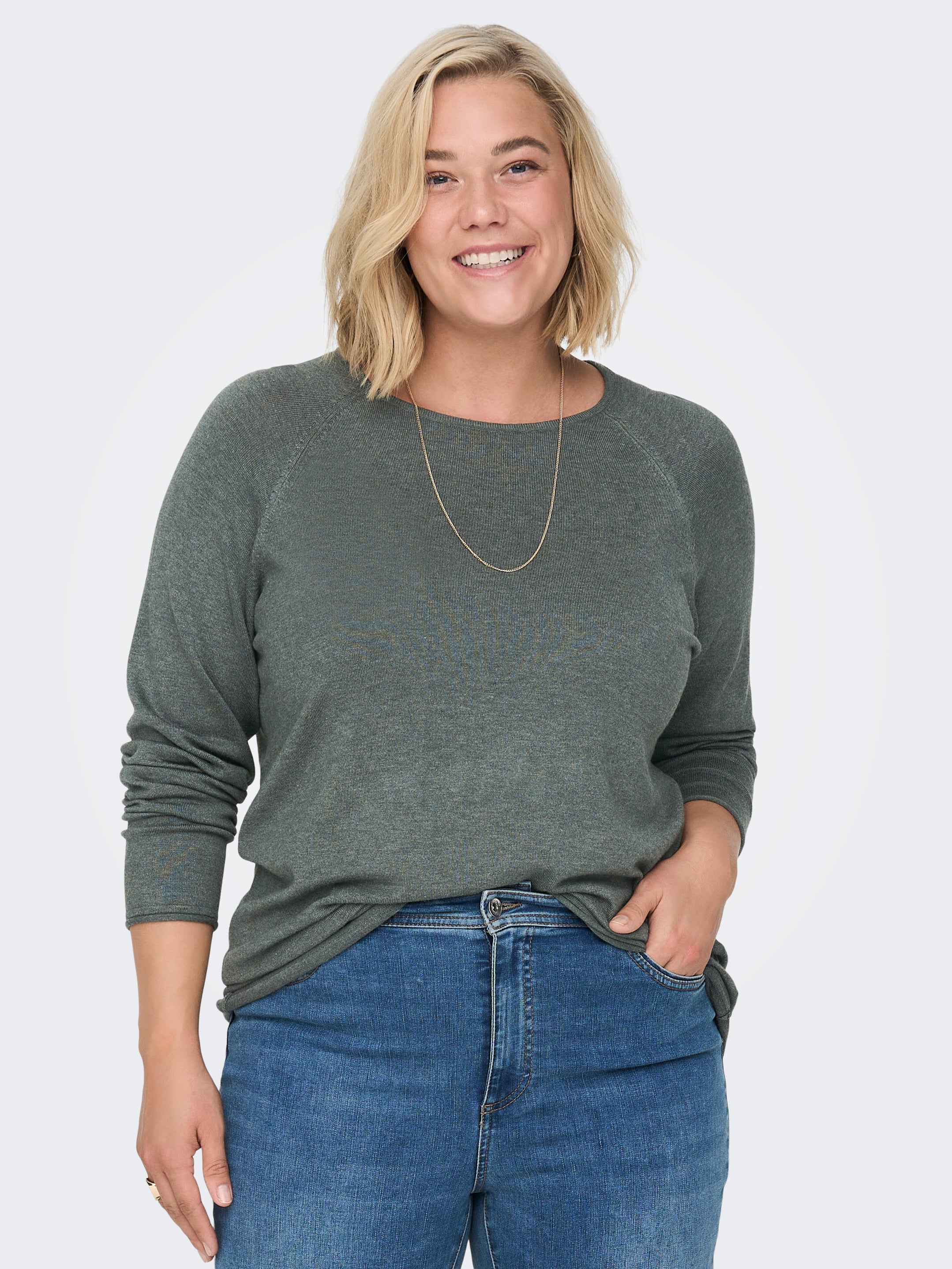 CARLADY Strickpullover Balsam Green
