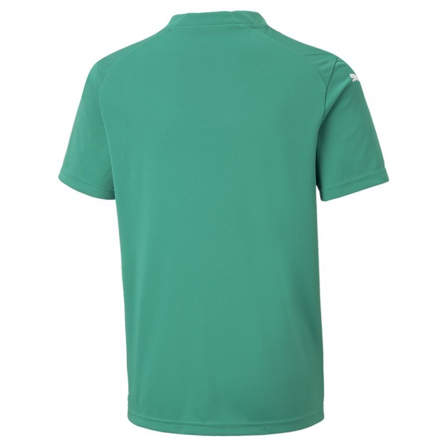 PUMA Maillot teamGLORY - Vert/Blanc Enfant