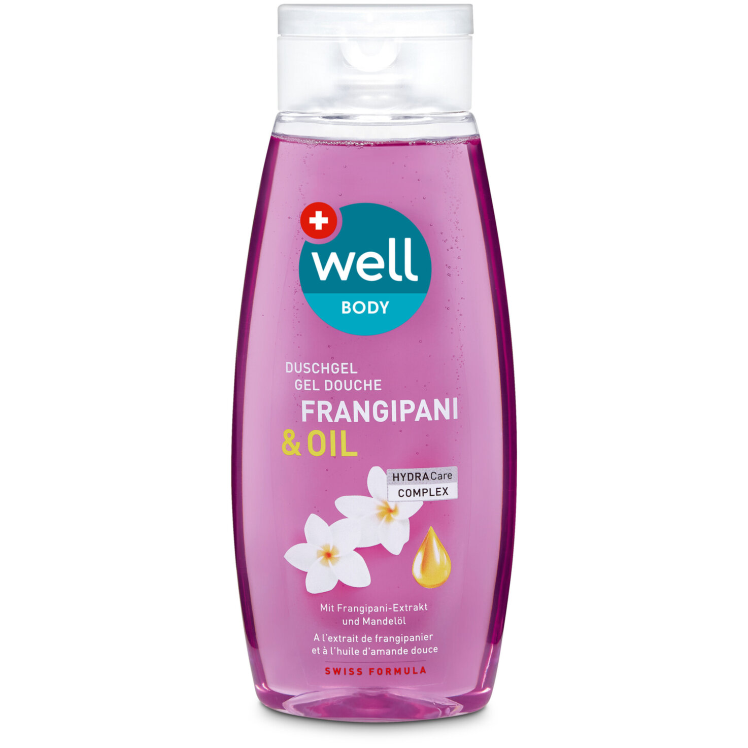 well Duschgel Frangipani & Oil