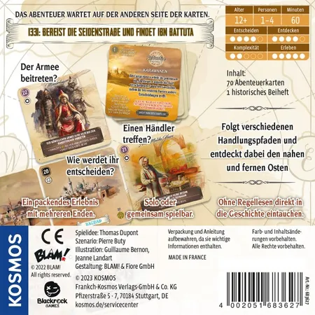 KOSMOS Cartaventura Karawanen