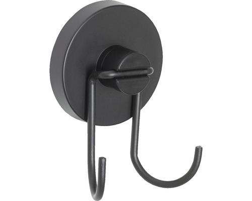 Wenko Vacuum-Loc 25 cm zwarte douchecabinewisser