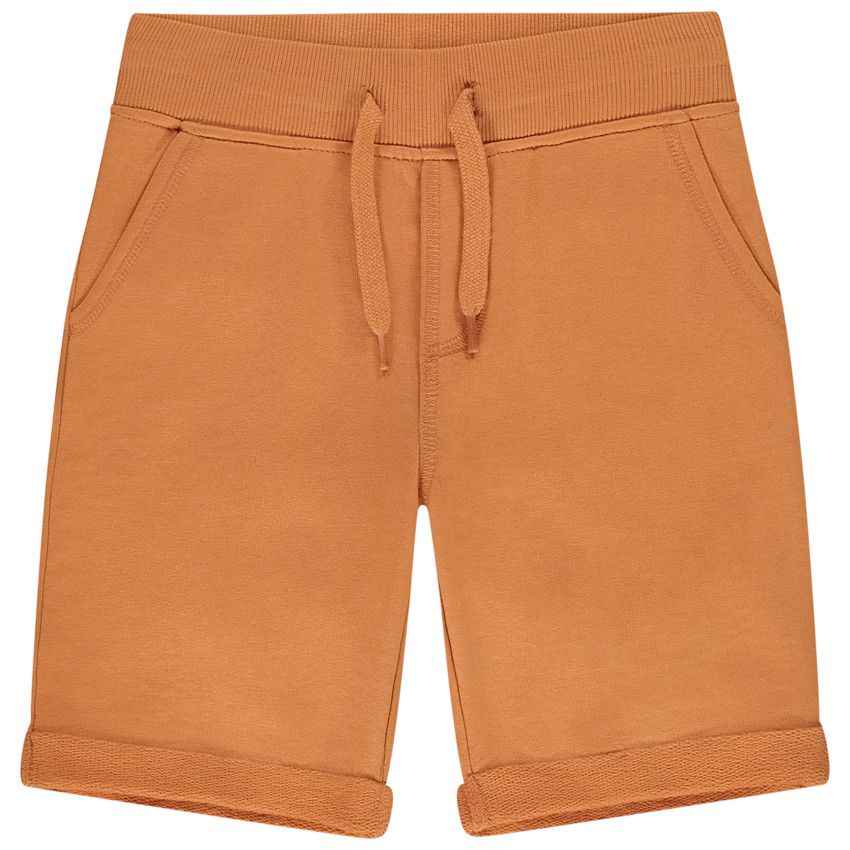 Bermuda en molleton uni pour garçon - Multicolore