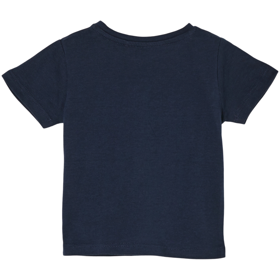 s.Oliver T-Shirt Butterfly blau