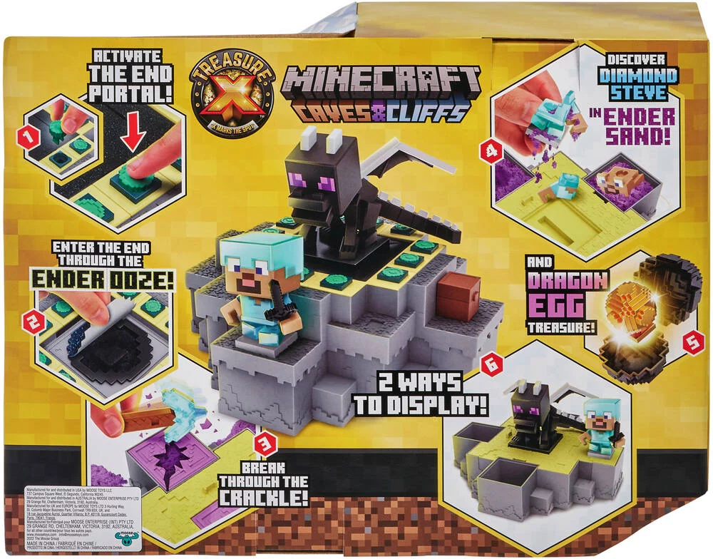 TRESOR X  - MINECRAFT ENDER DRAGON SET DE DECOUVERTE
