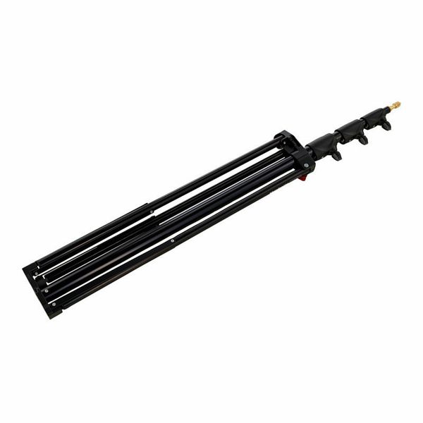 Manfrotto 1004BAC Aluminium Stativ 124-366cm schwarz