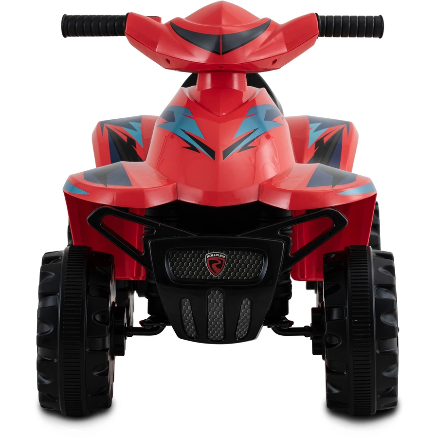 ROLLPLAY ATV Mini Quad Racing 6V red Kinderfahrzeug bis 2 kmh inkl. Ladegerät Rot Rot