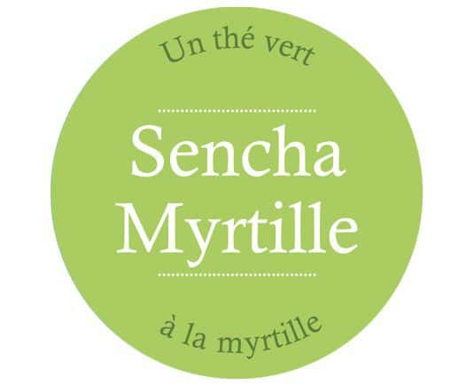 Thé vert Sencha Myrtille - Vrac 100g - COMPTOIR FRANÇAIS DU THÉ