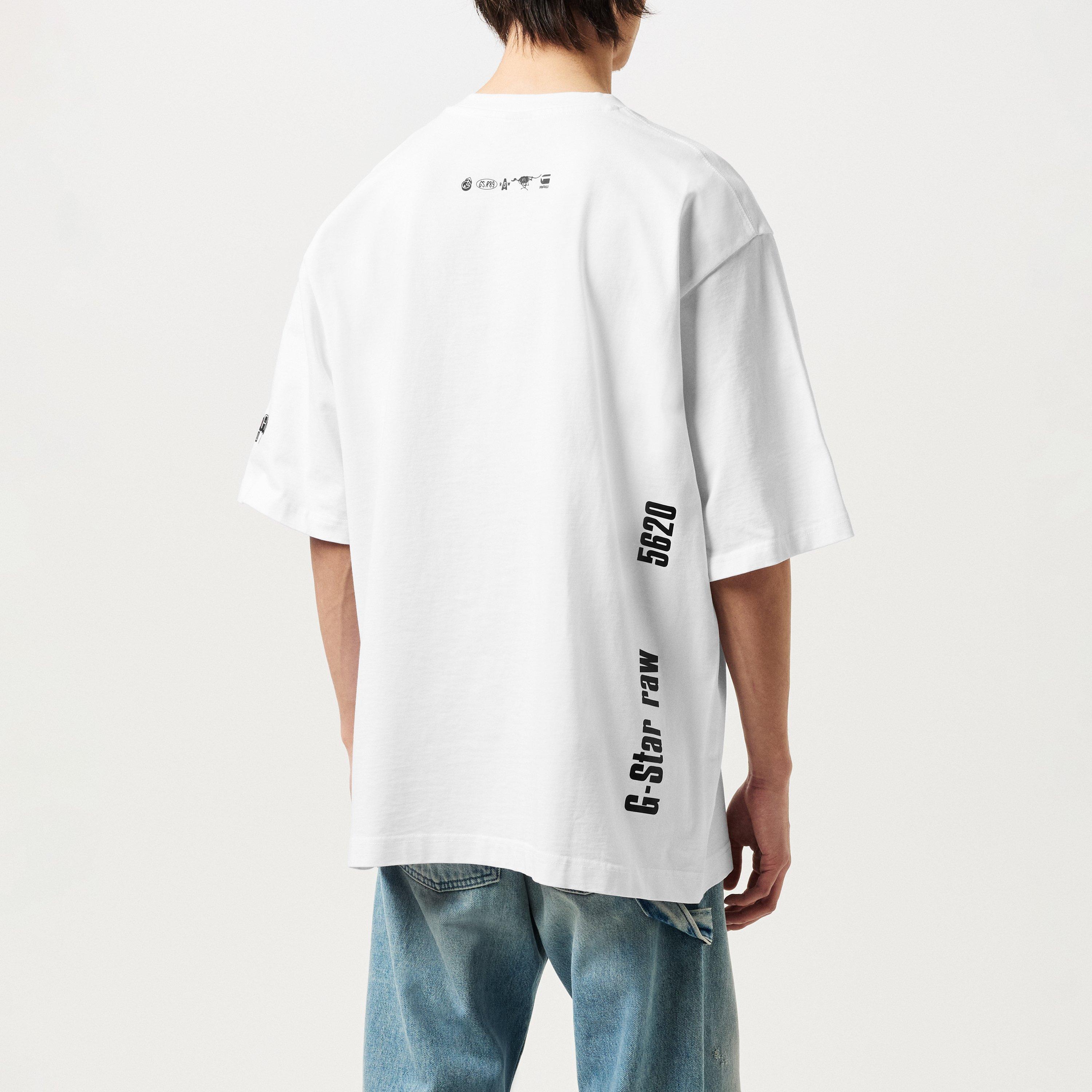 G Star Modelkit Print Boxy T Shirt