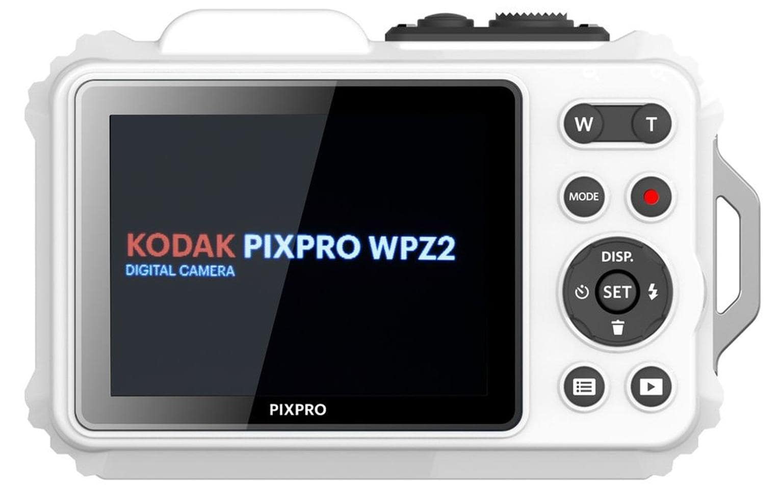 Unterwasserkamera PixPro WPZ2 Weiss<br>Wasser-, stoss- und staubdichte, Point & Shoot-Kamera