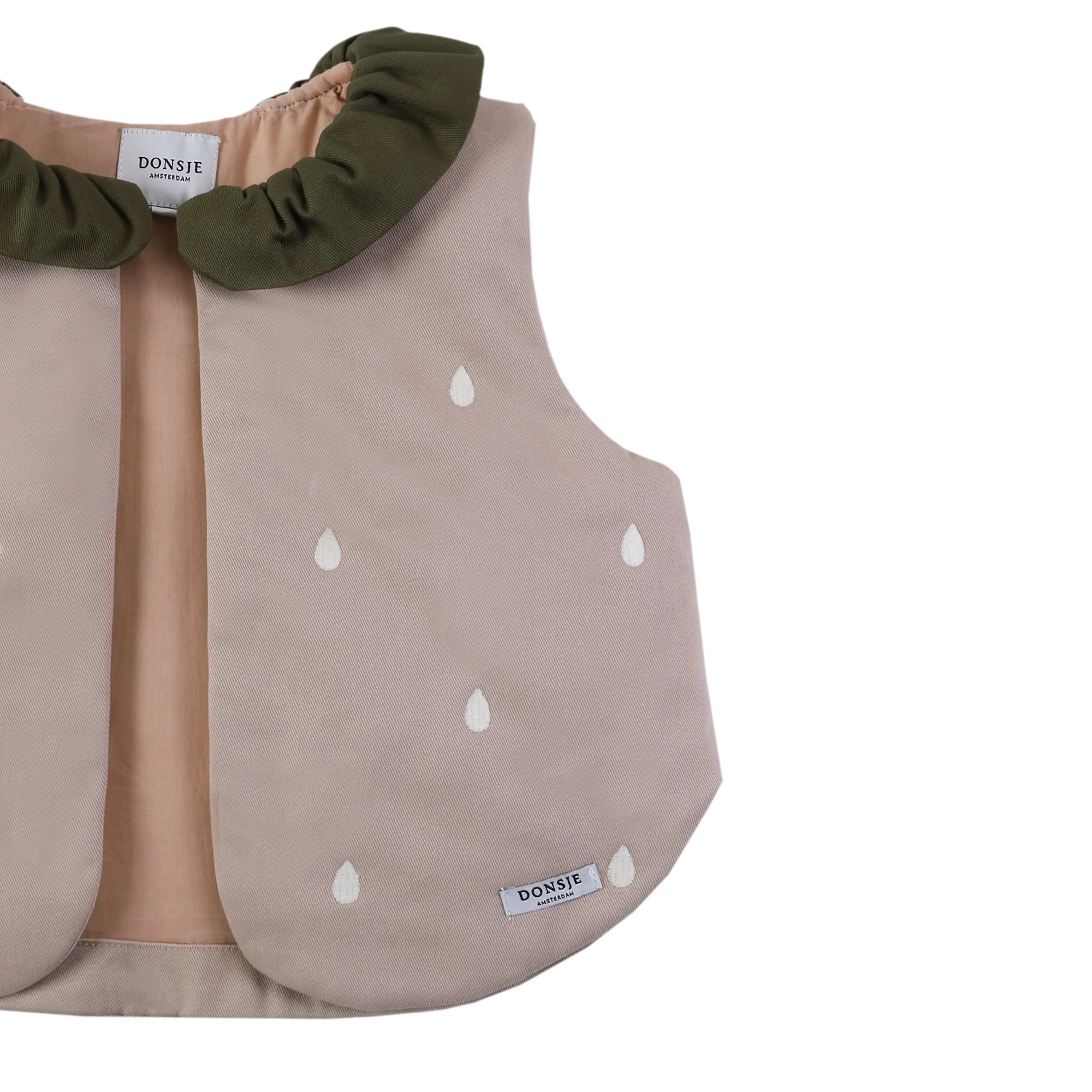 Ily Gilet | Strawberry | Lavender Brown