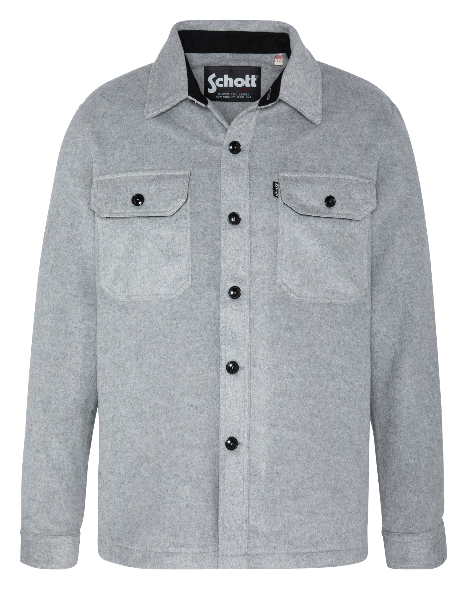 Surchemise col classique | Gris