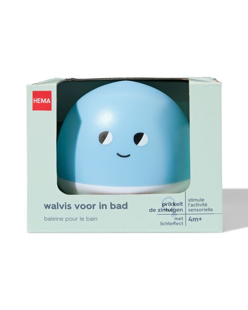 baleine de bain gicleuse avec lumière