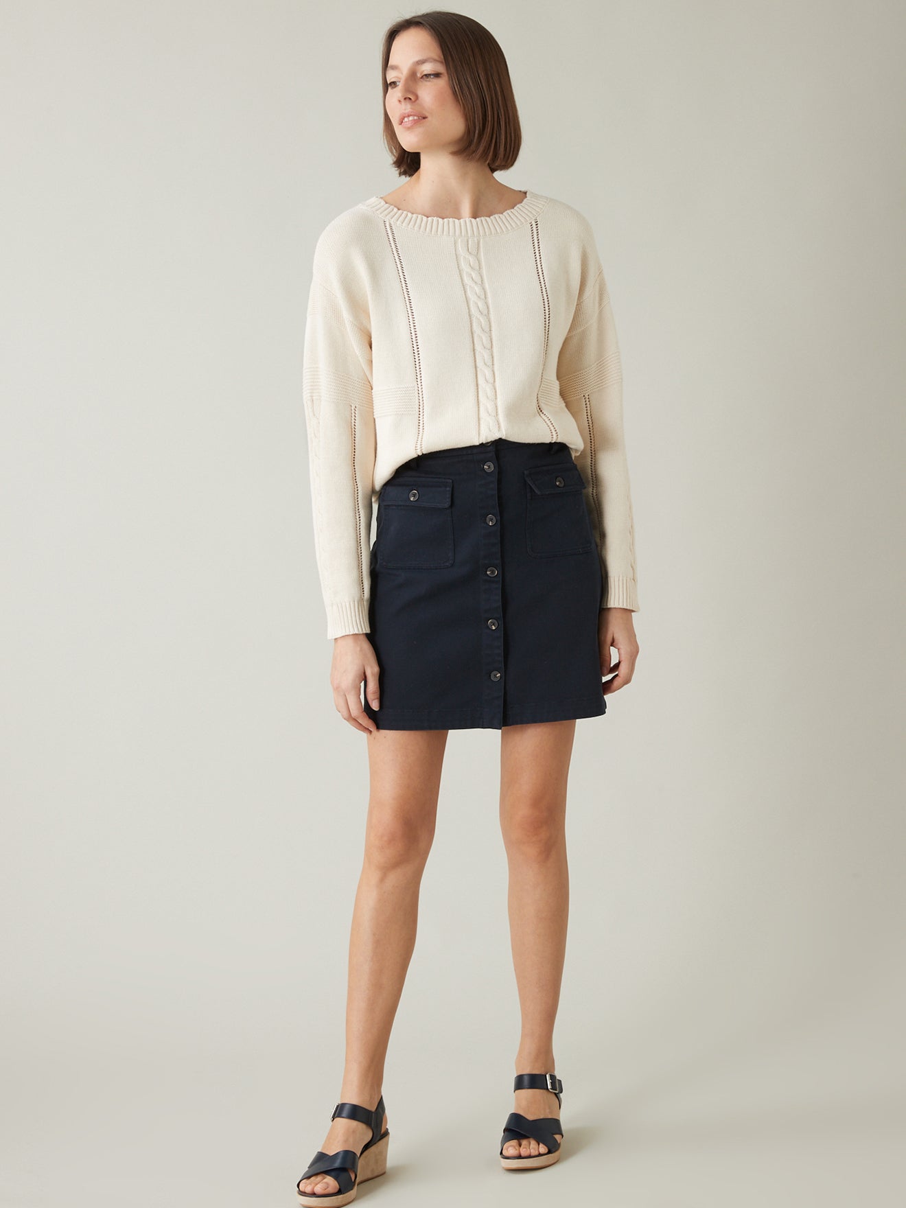 Pull maille fantaisie femme