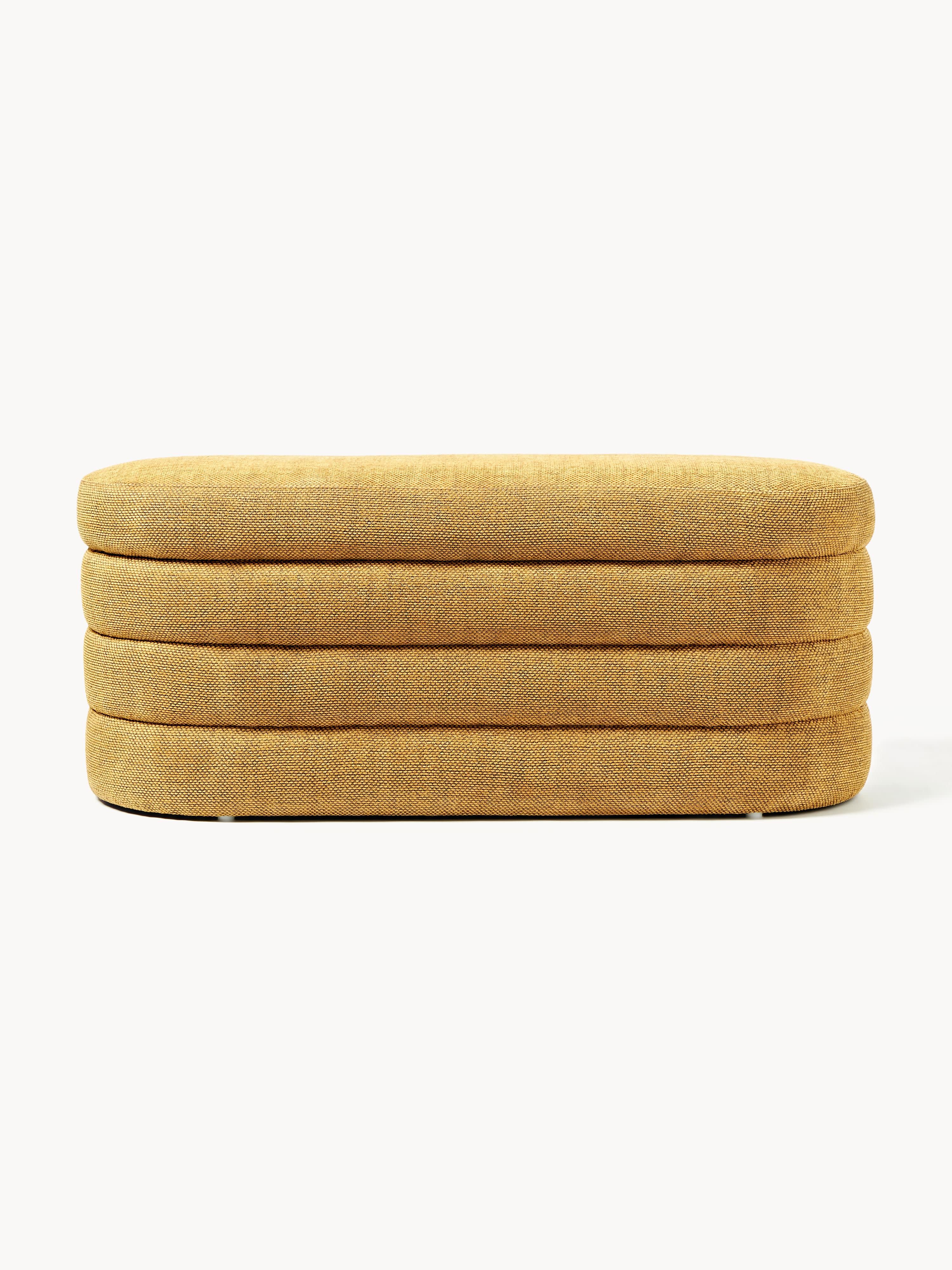 Gestoffeerde bank Alto met opbergruimte