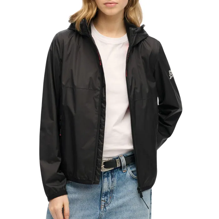 Superdry Hooded Logo Windbreaker Jas Dames