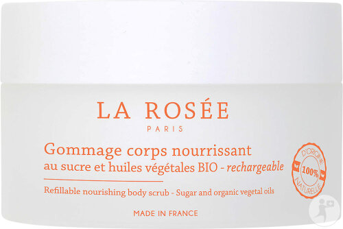 La Rosée Gommage Corps Nourrissant Au Sucre Et Aux Huiles Végétales Bio Rechargeable 200g