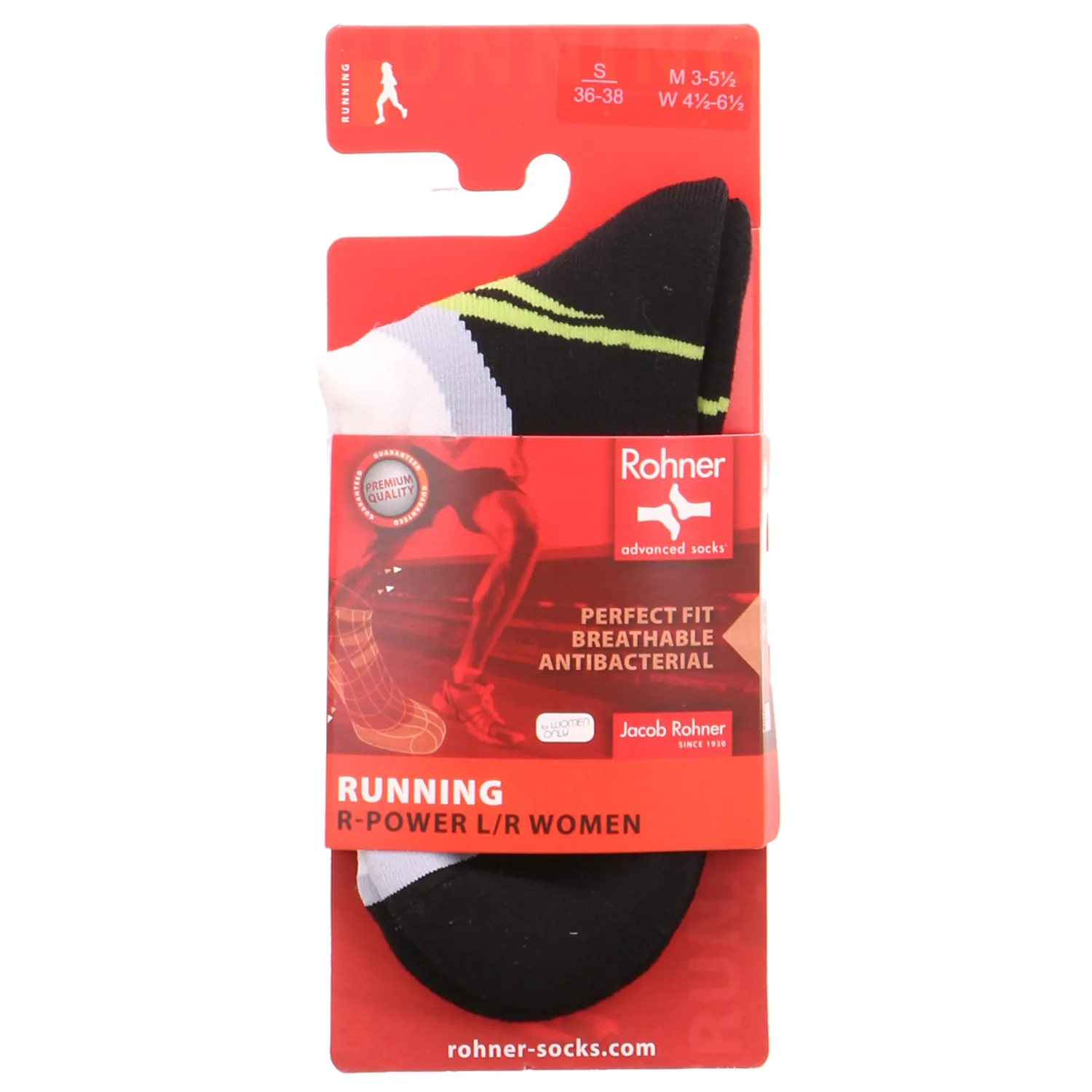 ROHNER Funktions-Socken Weiss Textil