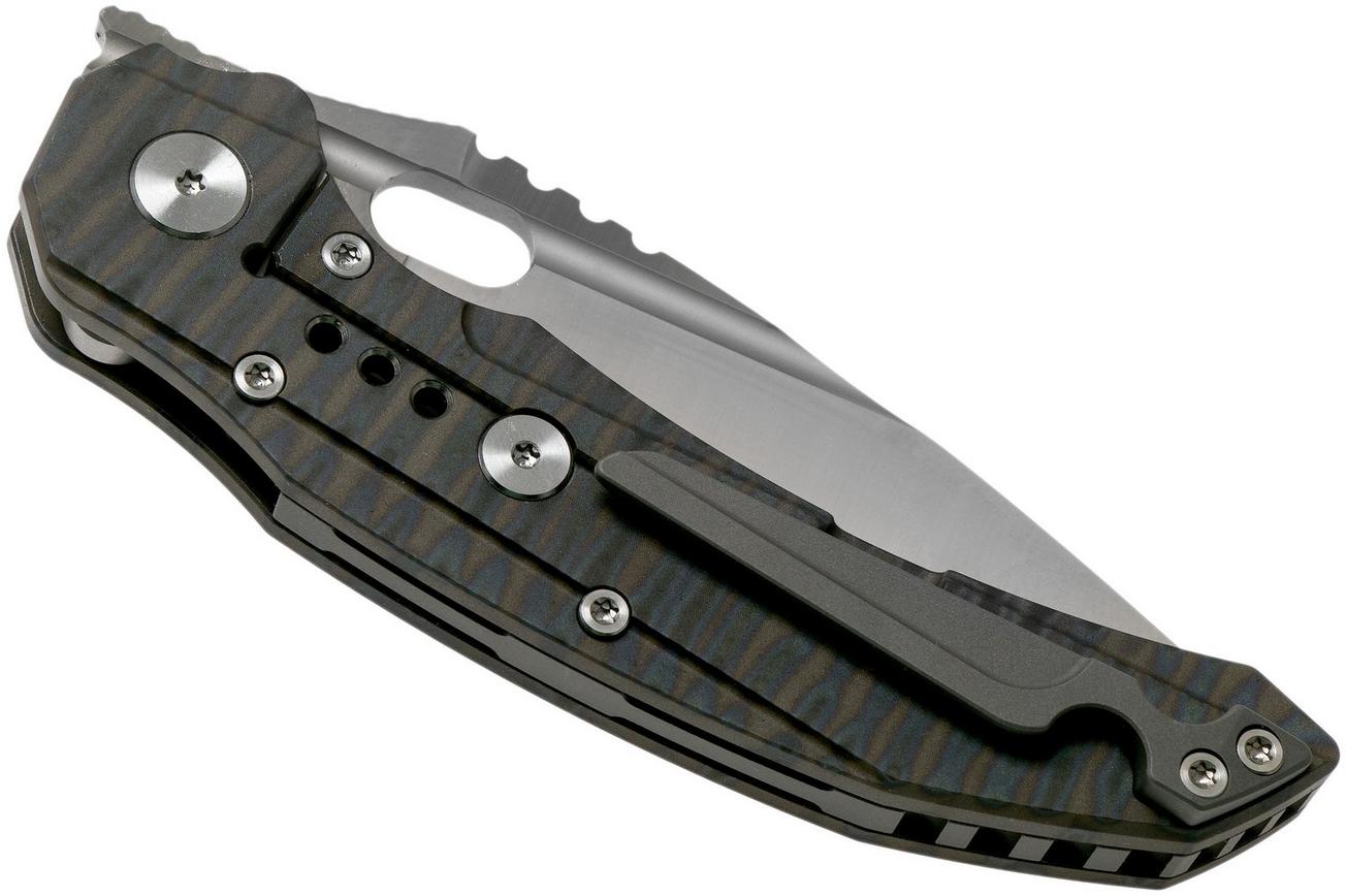 Bestech Exploit BT2005D Satin, Tiger Texture zakmes