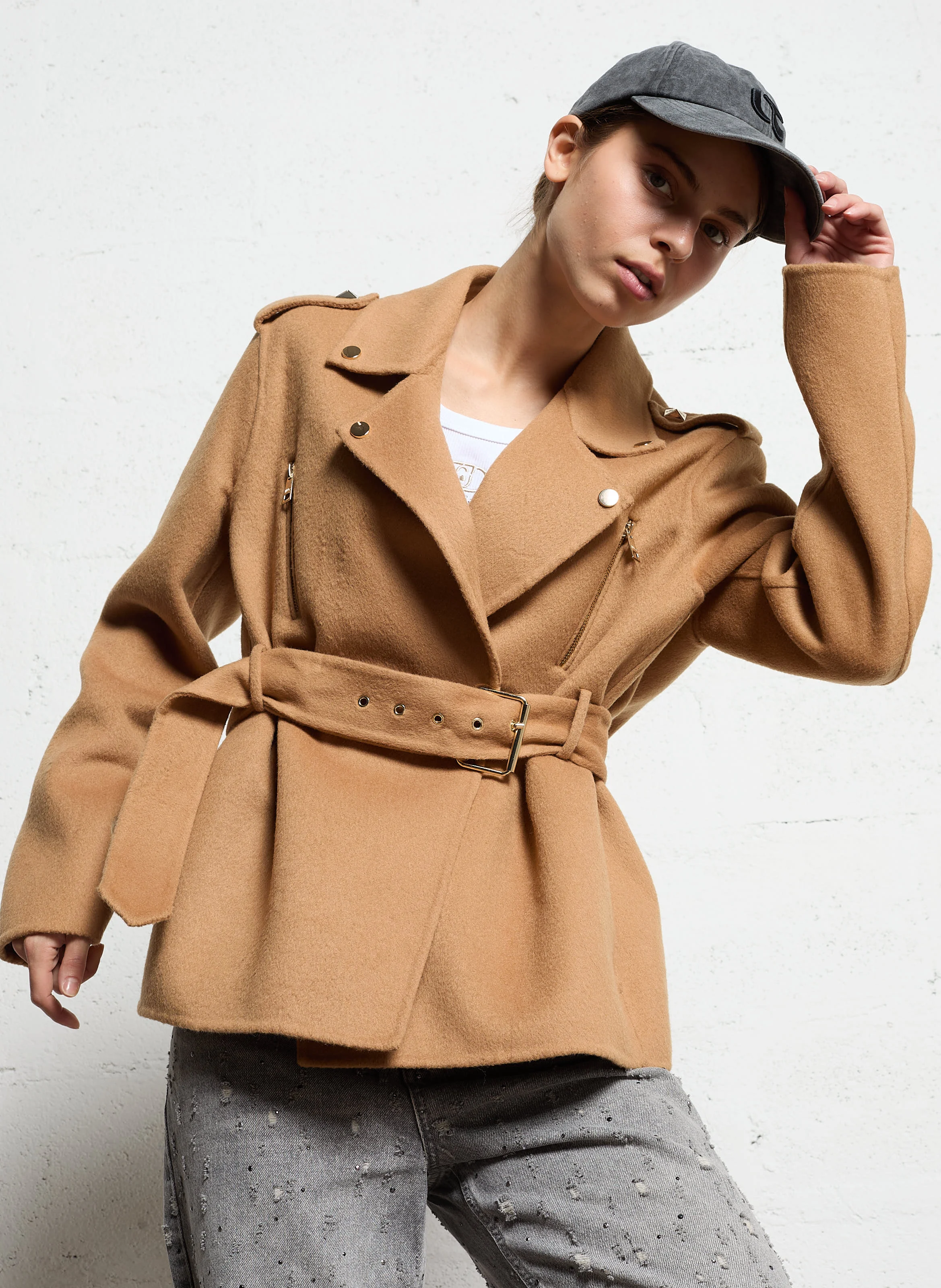 Veste motarde| Kaki