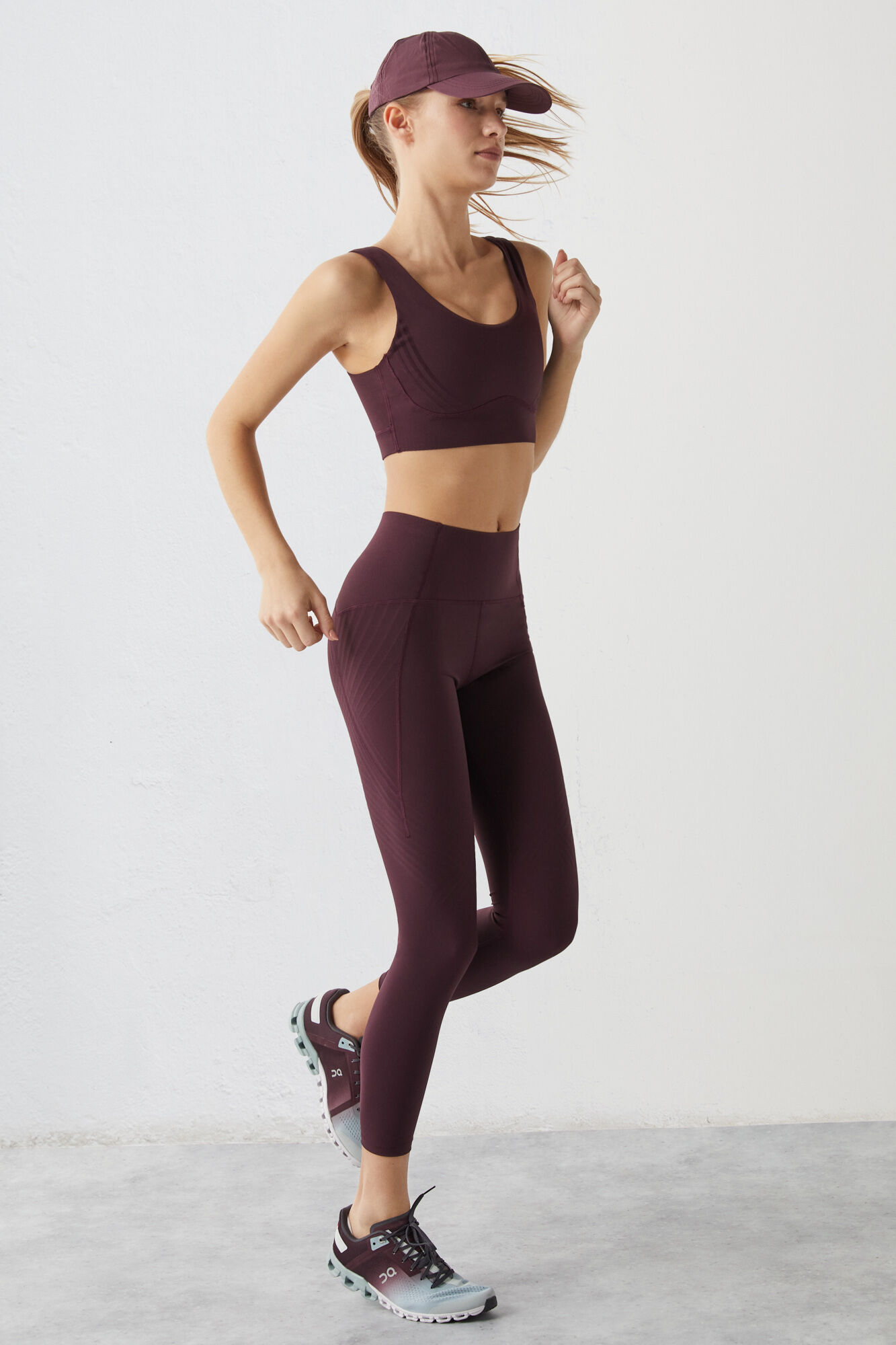 Sutiã esportivo Purple Power Sculpt - Rosa