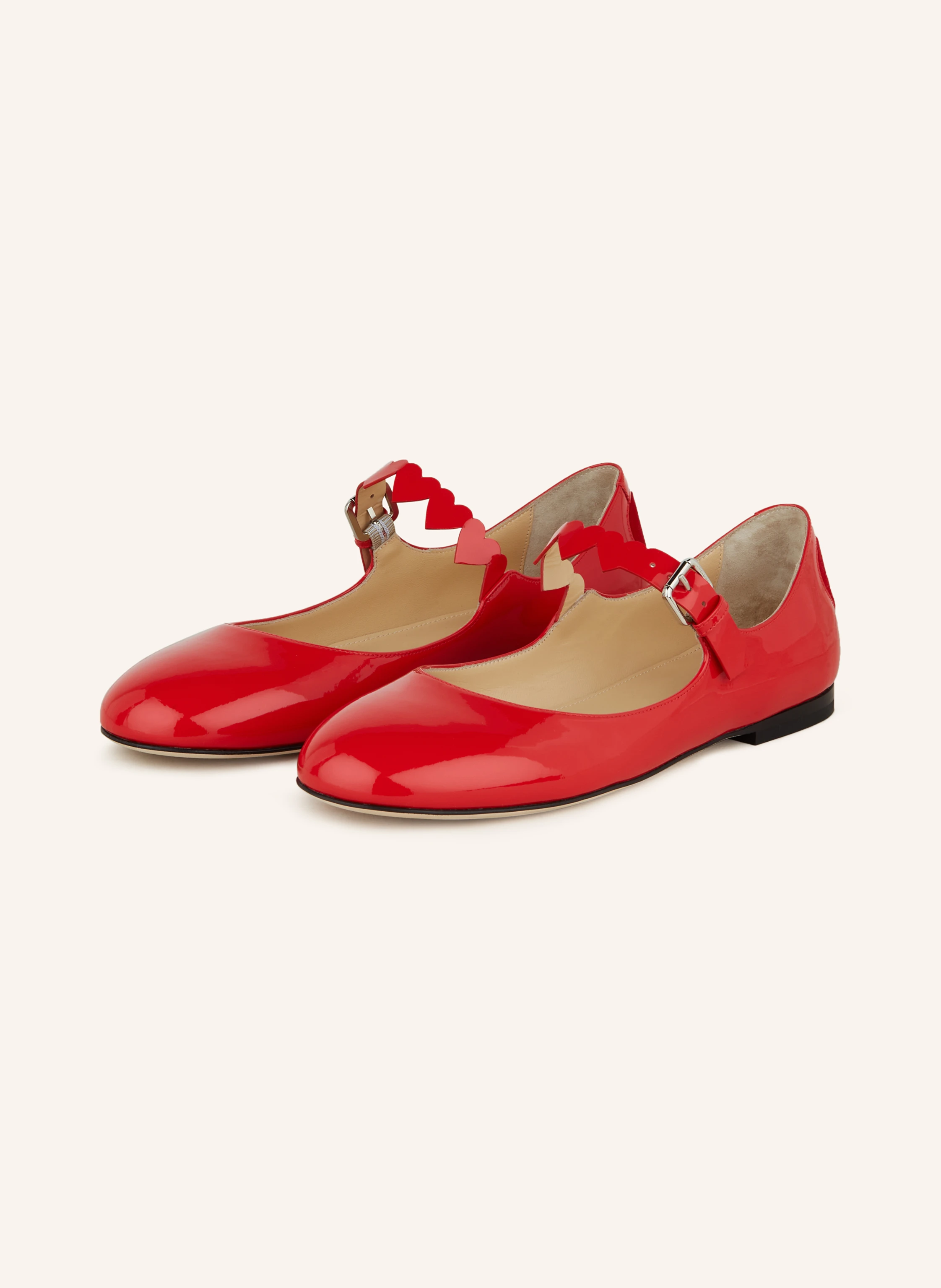 MACH & MACH Mary-Jane-Ballerinas