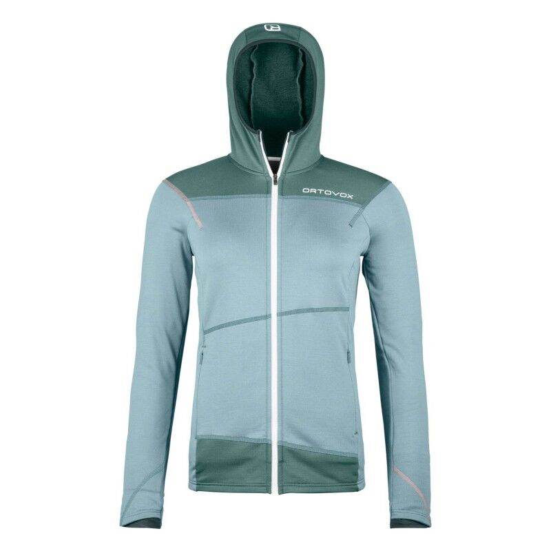 Fleece Light Hoody - Polaire en laine mérinos femme