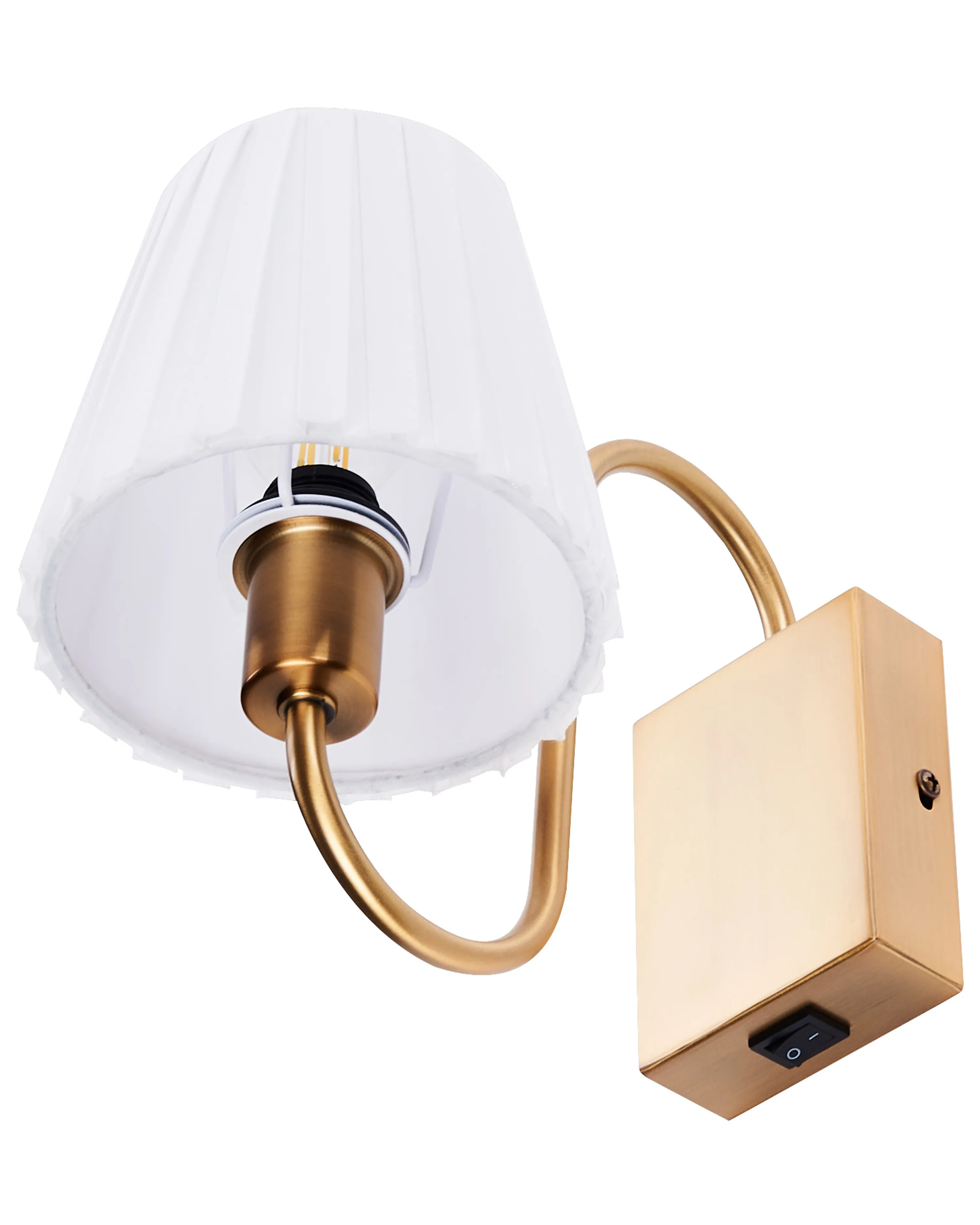 Set van 2 wandlampen TOLKA Metaal Wit