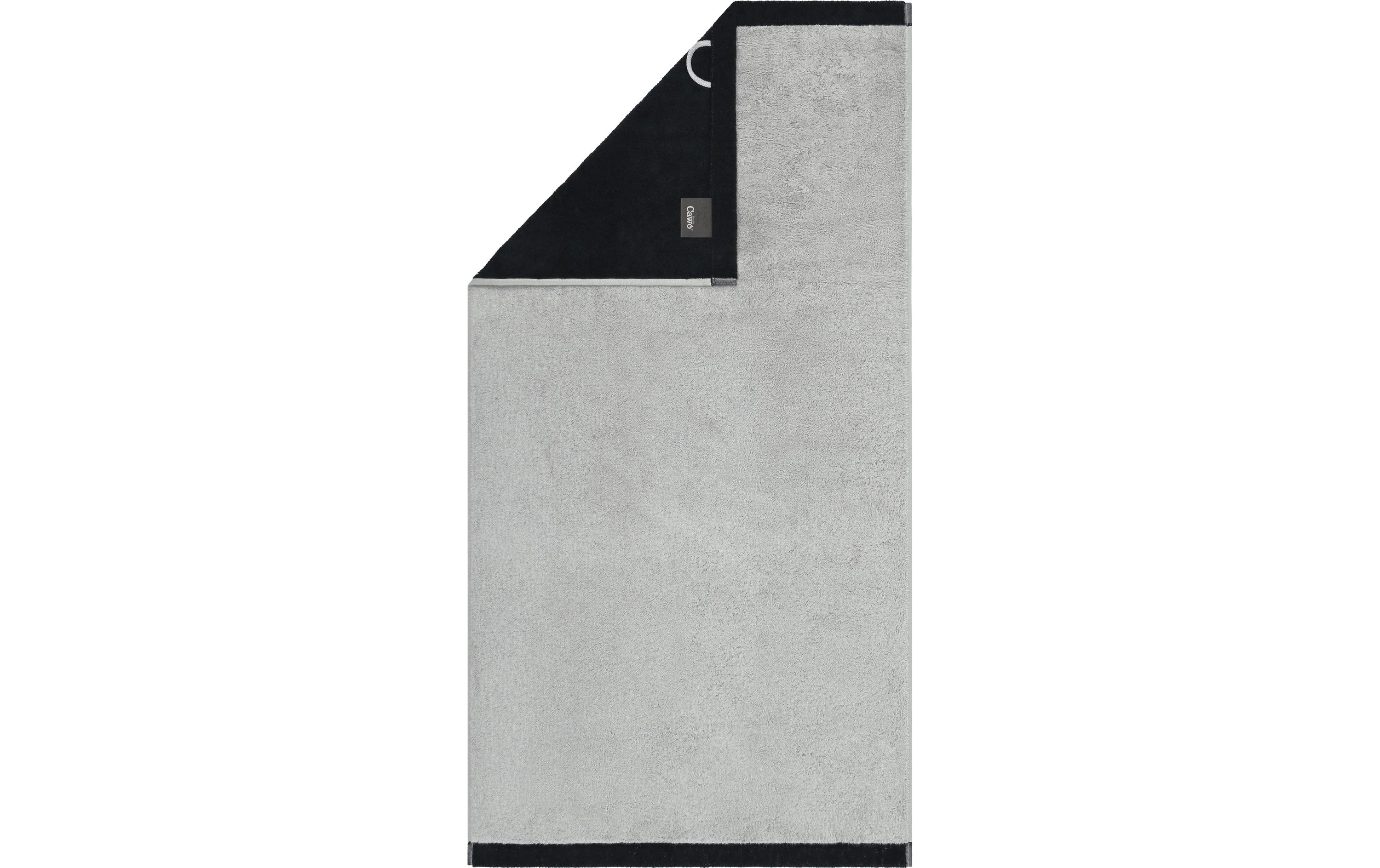 Duschtuch Lifestyle Splash 70 x 140 cm, Platin/SchwarzWendetuch aus der Design Reihe Lifestyle Splash von Cawö