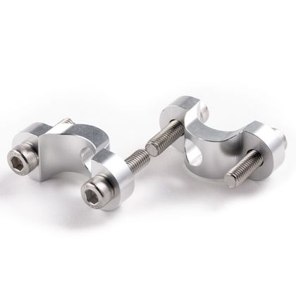 Pontet de guidon UP Design Demi-Lune 28/28 +10MM Universel - Gris