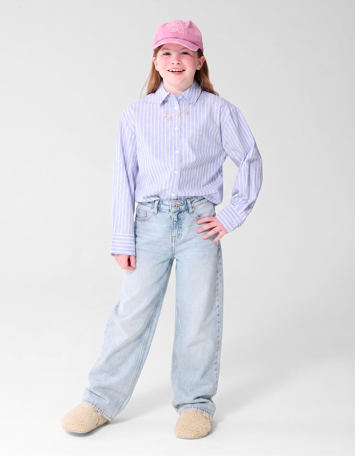 Baggy Fit Jeans Lichtblauw