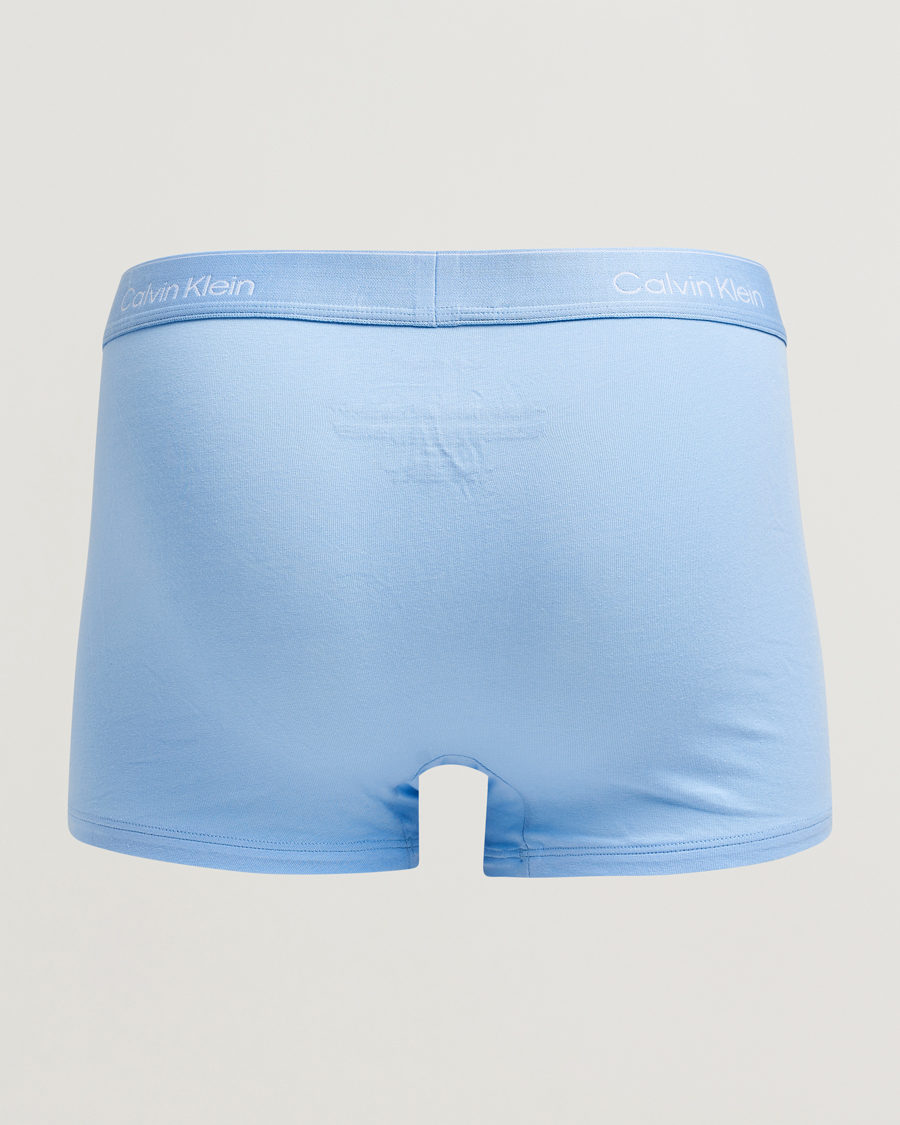 Calvin Klein 3-Pack Icon Cotton Stretch Relaxed Trunk Black/Blue/Green