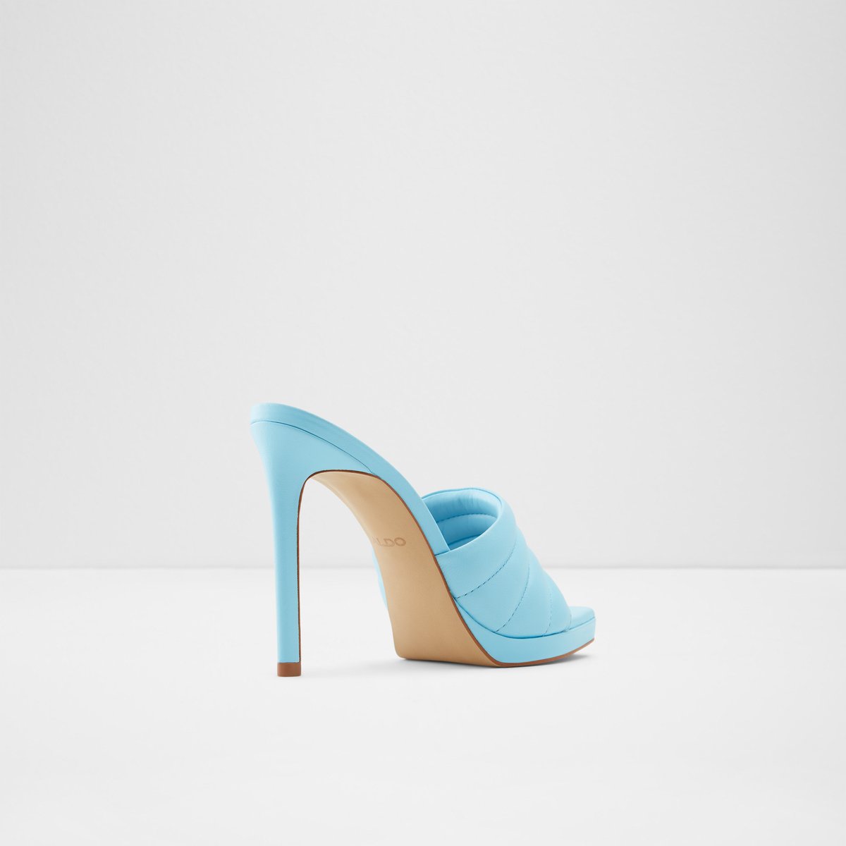 Gennia Bright Blue Women Mule Shoes