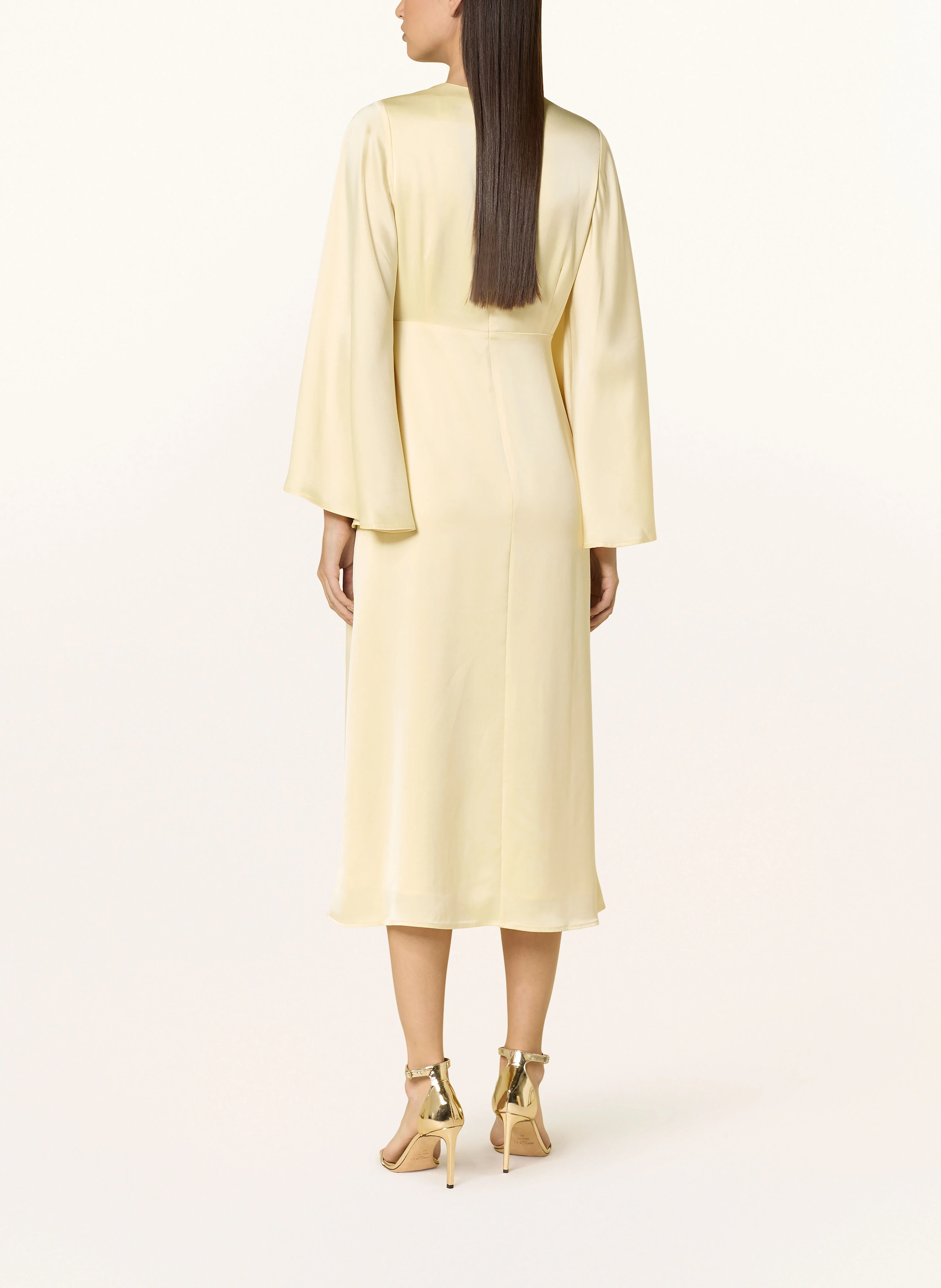 MALINA Satinkleid ISADORA mit Cut-out