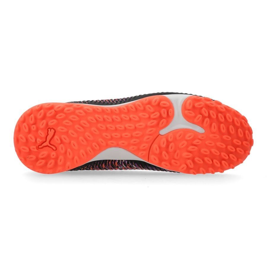 PUMA Future 8 Match   Mid TT Unlimited - Noir/Blanc/Glowing Red Enfant