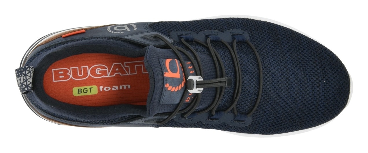 bugatti Slip-On Sneaker  Slipper, Freizeitschuh, Trekking Schuh mit Schnellverschluss