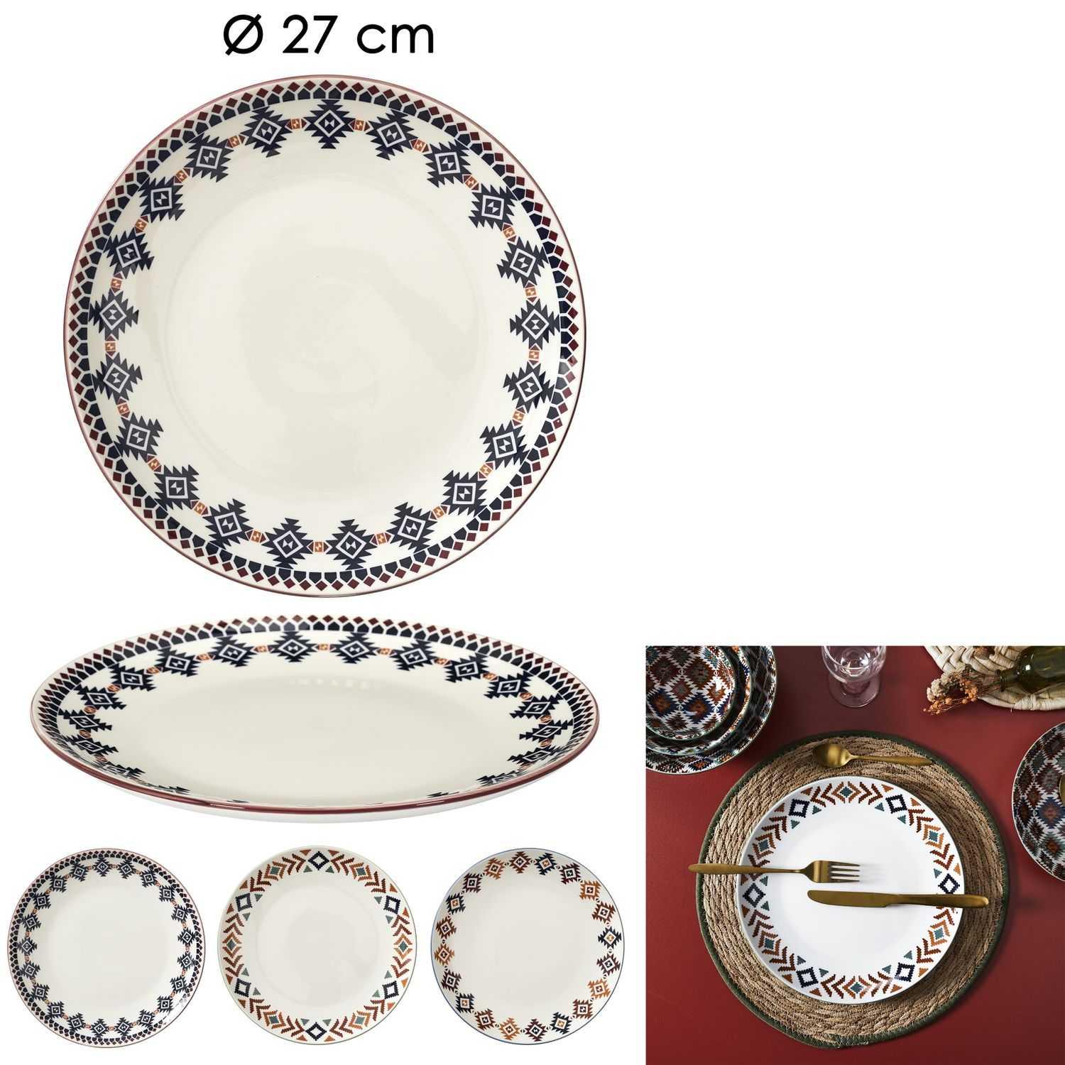 ASSIETTE COLLECTION ORIGINE D.27CM