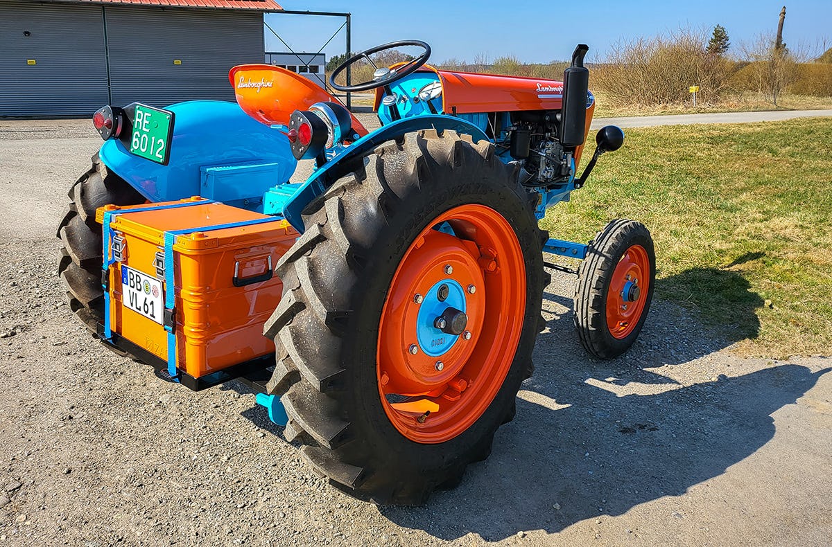 Lamborghini Traktor fahren Sindelfingen