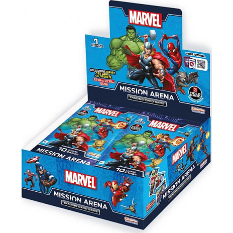 Marvel Mission Arena samlekort 1 stk boosterpakke
