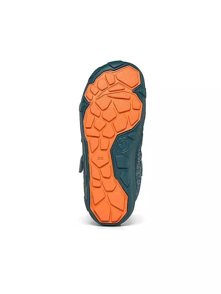 AFFENZAHN Kinder Barfußschuhe - Übergangsschuhe KNIT HAPPY Hase hellgrün