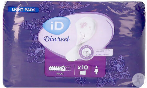 iD Discreet Maxi 10 Pièces