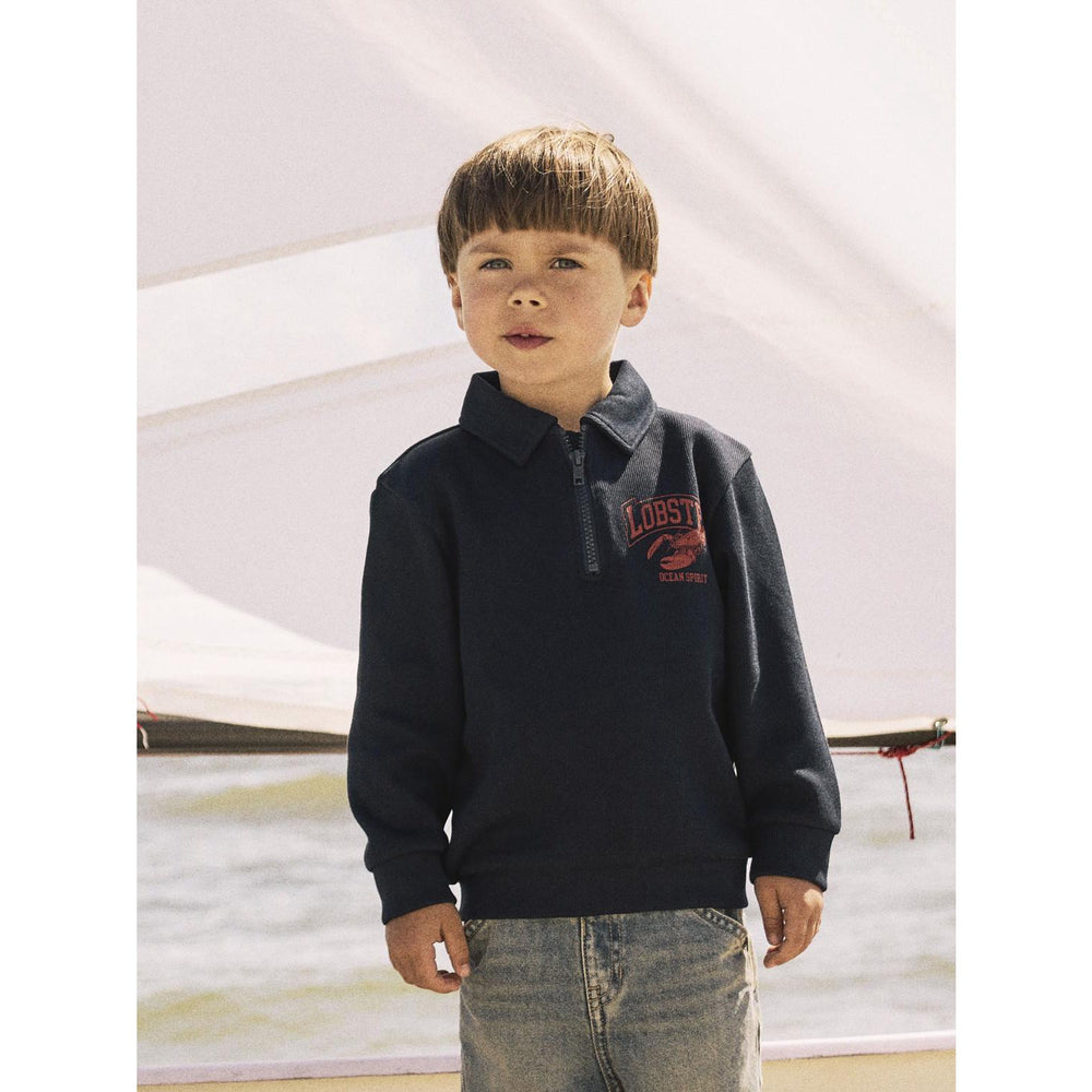 Køb Name It Navy Blazer Freddy Regular Sweatshirt