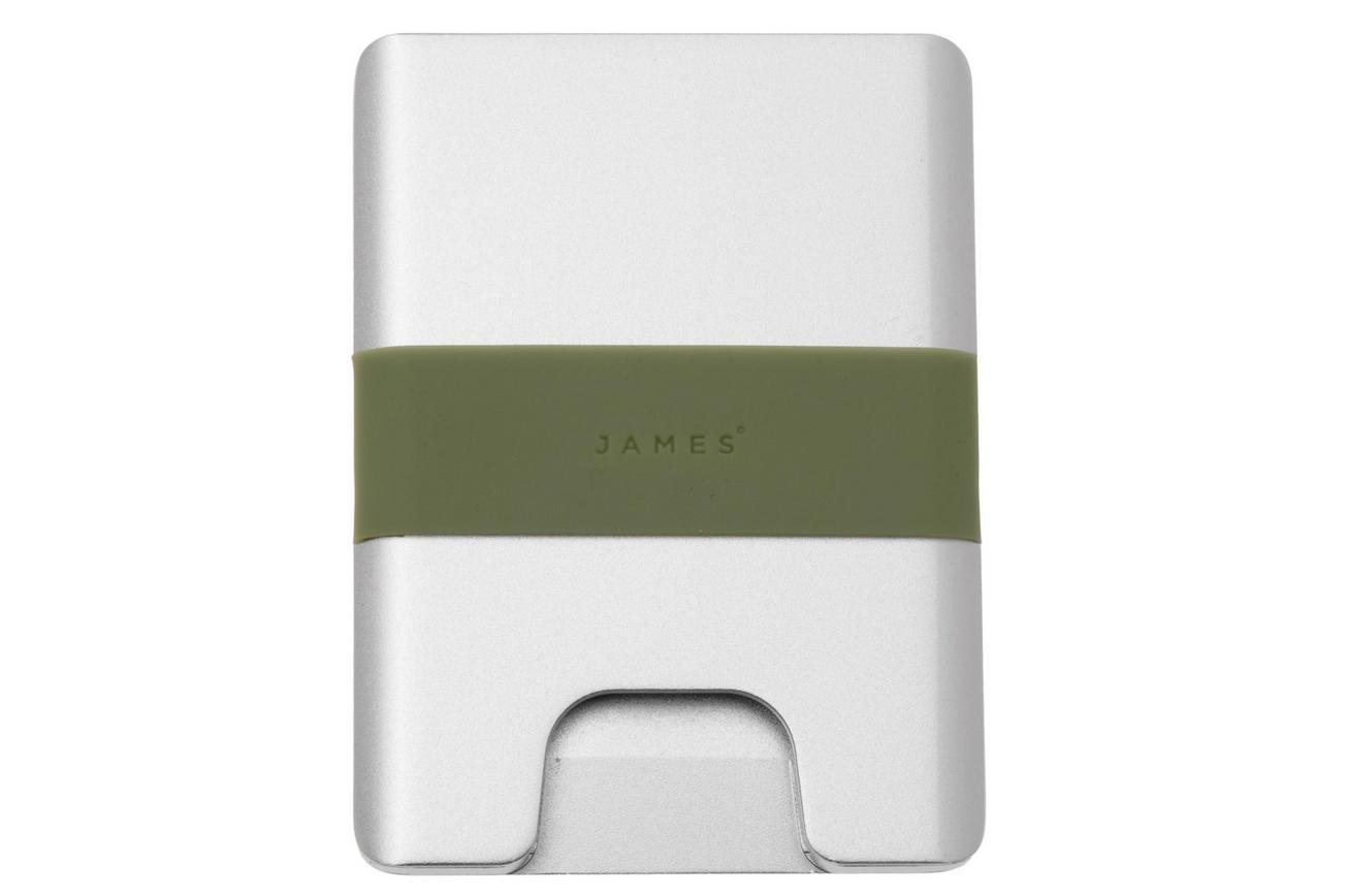 The James Brand The Lowe ES217997-10 Silver   Grove, portemonnee