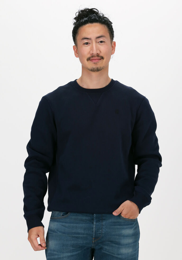 G-STAR RAW donkerblauwe g-star raw sweater c235 - pacior sweat r