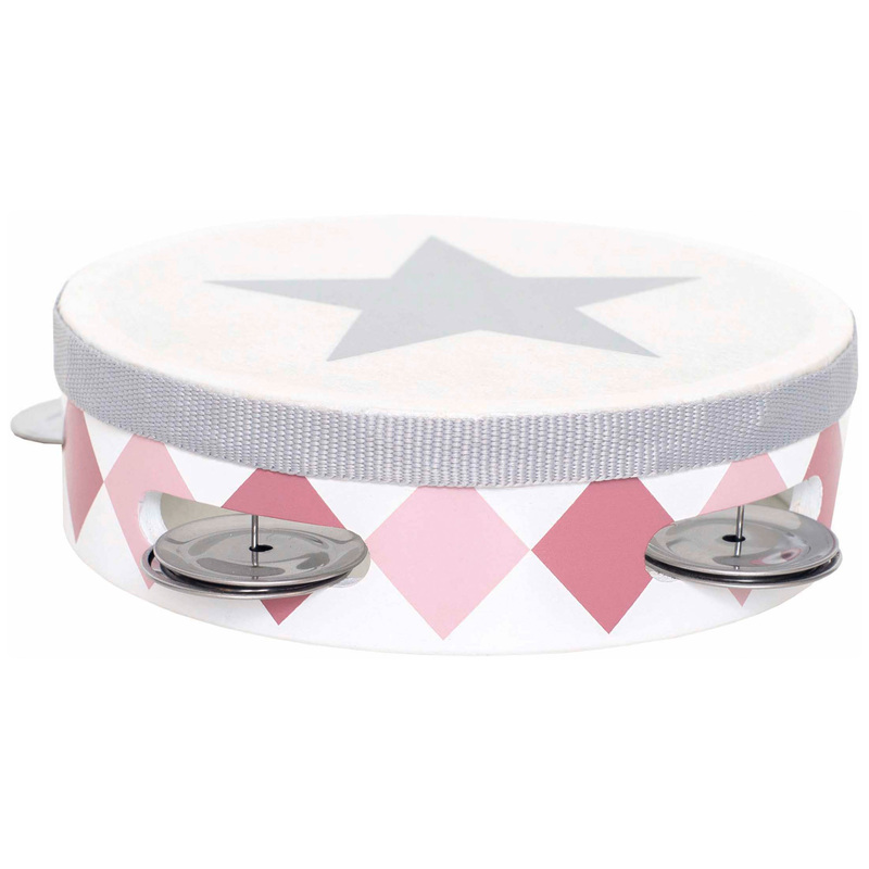 JaBaDaBaDo Tambourine Trommel, M14096, pink