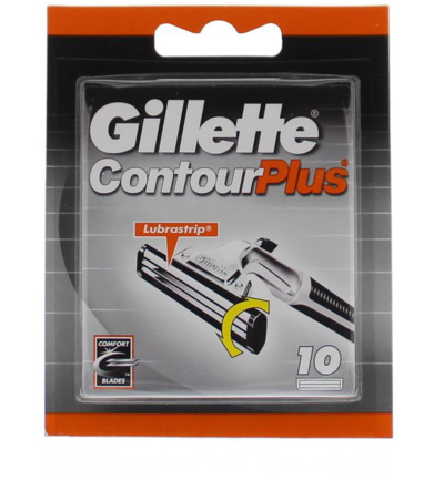 Gillette Contour plus mesjes (10 stuks)