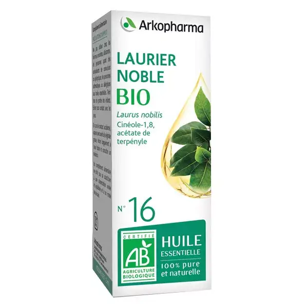 Óleo Essencial Orgânico de Louro Arko Essentiel nº 16 5ml