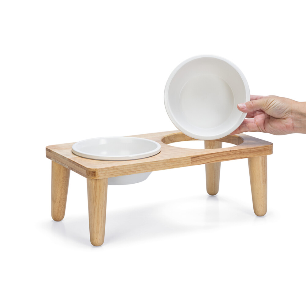 Designed by Lotte Dinerset Hond Hout Djeha 40 x 21 x 15 cm